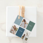 Foto van Modern Family Collage | Liefde Live Bedankjes Labels (In situ)