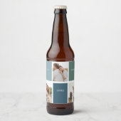 Foto van Modern Family Collage | Liefde Live Bier Etiket (Voorkant)