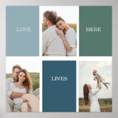 Foto van Modern Family Collage | Liefde Live Poster (Voorkant)