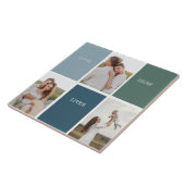 Foto van Modern Family Collage | Liefde Live Tegeltje (Zijkant)