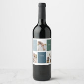 Foto van Modern Family Collage | Liefde Live Wijn Etiket (Voorkant)