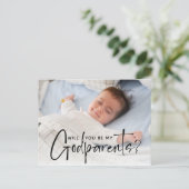 Foto van Modern Godouders Briefkaart (Staand voorkant)