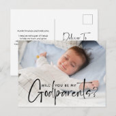 Foto van Modern Godouders Briefkaart (Voorkant / Achterkant)