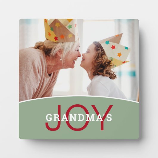Foto van Modern Grandma's Joy Fotoplaat (Voorkant)