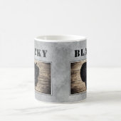 Foto van Modern Gray Dog Koffiemok (Center)