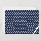 Foto van Modern Love & Light Hanukkah Feestdagenkaart (Achterkant)