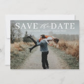 Foto van Modern Love Mix Typography Save The Date (Voorkant)