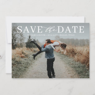 Foto van Modern Love Mix Typography Save The Date