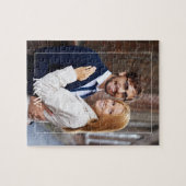 Foto van Modern Monogram Legpuzzel (Horizontaal)