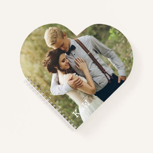 Foto van Modern Monogram Notitieboek (Voorkant)