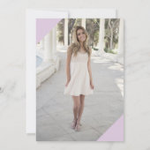 Foto van Modern Sweet 16 Kaart (Achterkant)