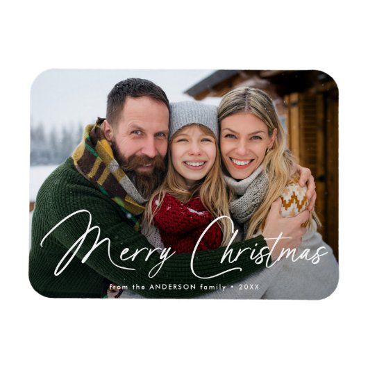 Foto van modern tekenscript magneet (Horizontaal)