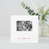 Foto van Modern Valentijns Feestdagenkaart (Staand voorkant)