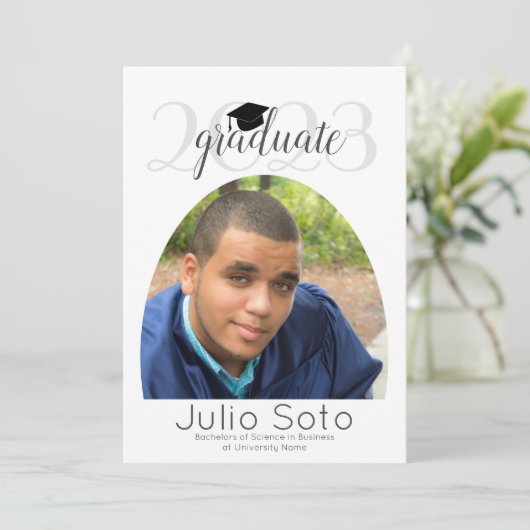 Foto van Moderne Arch Afstuderen 2023 Kaart (Staand voorkant)