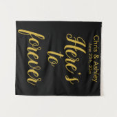 Foto van Moderne bruiloft - Achtergrond foto Pro Wandkleed (Voorkant (horizontaal))