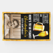 Foto van moderne Cheers & Beers: Birthday Party do Spandoek (Horizontaal)