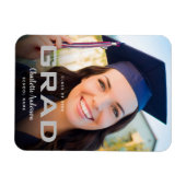 Foto van moderne elegante afstuderen zwart modern magneet (Horizontaal)