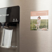 Foto van moderne familie | Dankful Blessed Gratefu Magneet