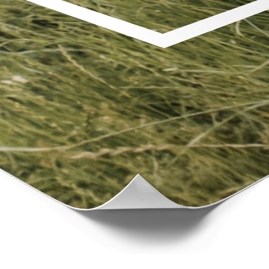 Foto van moderne familie | Dankful Blessed Gratefu Poster (Hoek)