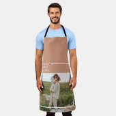 Foto van moderne familie | Dankful Blessed Gratefu Schort (Gedragen)