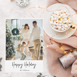 Foto van moderne familie   Eenvoudig gelukkig fees