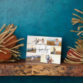 Foto van moderne familie fotoplaat (Zijkant)