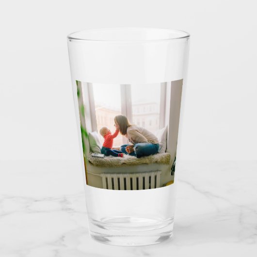 Foto van moderne familie glas (Voorkant)