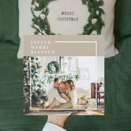 Foto van moderne familie | Joyful Merry Blessed