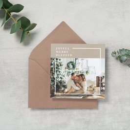 Foto van moderne familie | Joyful Merry Blessed