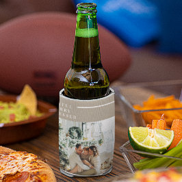 Foto van moderne familie | Joyful Merry Blessed Blikjeskoeler