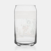 Foto van moderne familie | Joyful Merry Blessed Blikvorm Glas (Achterkant)