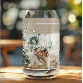 Foto van moderne familie | Joyful Merry Blessed Blikvorm Glas