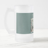 Foto van moderne familie | Joyful Merry Blessed | Matglas Bierpul (Links)