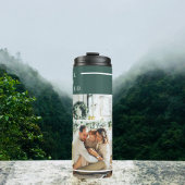 Foto van moderne familie | Joyful Merry Blessed | Thermosbeker