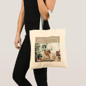 Foto van moderne familie | Joyful Merry Blessed Tote Bag (Voorkant (product))