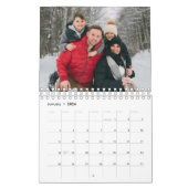 Foto van moderne familie kalender (Jan 2026)