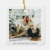 Foto van moderne familie keramisch ornament (Voorkant)