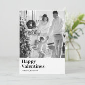 Foto van moderne familie | Merry Valentijnsdag (Staand voorkant)