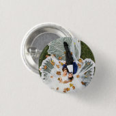 Foto van moderne familie ronde button 3,2 cm (Voorkant /achterkant)