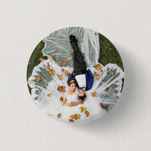 Foto van moderne familie ronde button 3,2 cm (Voorkant)