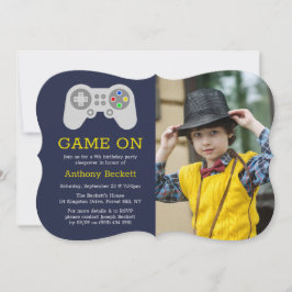 Foto van moderne gamer Any Age Birthday Kaart