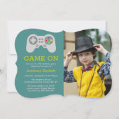 Foto van moderne gamer Any Age Birthday Kaart (Voorkant)