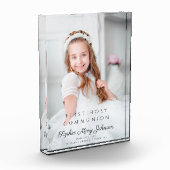 Foto van moderne meisje eerste communie (Links)