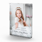 Foto van moderne meisje eerste communie (Rechts)