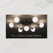 Foto van moderne plafondverlichting - Visitekaartj Visitekaartje (Voorkant)