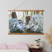 Foto van moderne typografie hangend wandkleed (Slaapkamer)