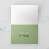 Foto van moederdag Sunflower Kaart (Binnen)