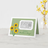 Foto van moederdag Sunflower Kaart (Gele Bloem)