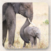 Foto van moederliefde bier onderzetter (Voorkant)