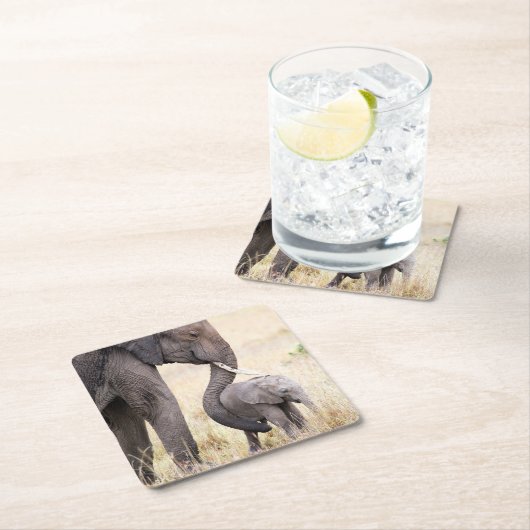 Foto van moederliefde kartonnen onderzetters (Insitu)